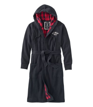 MEN'S FLANNEL LINED RUGBY ROBE