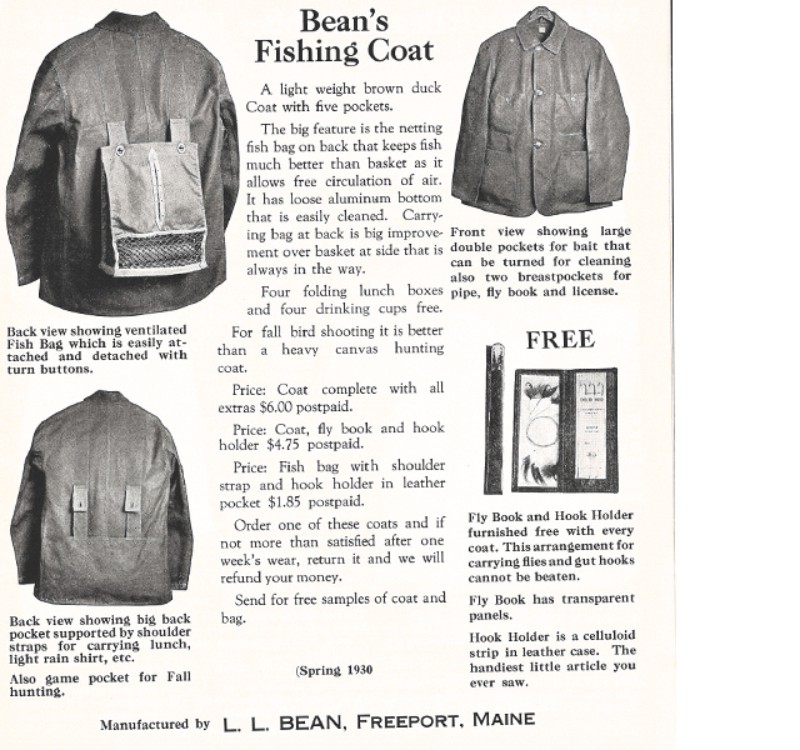 Gone Fishing- Inside the Design of L.L.Bean's Original Maine Fishing Coat