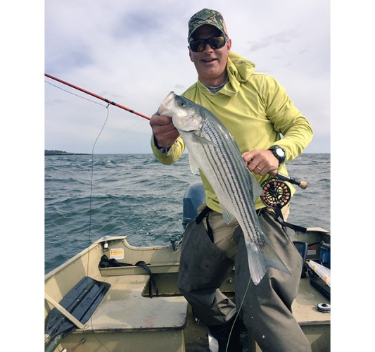 Jeff Miller, holding a catch