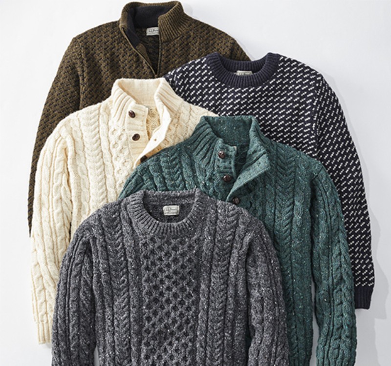 Assortment of Fisherman's Sweaters