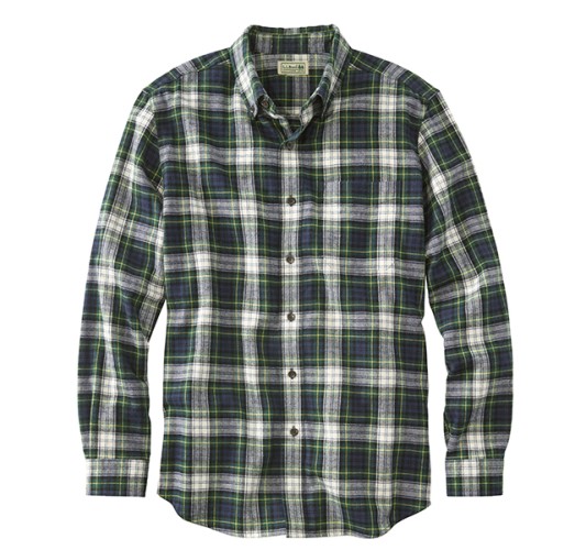 MEN'S SCOTCH PLAID FLANNEL SHIRT