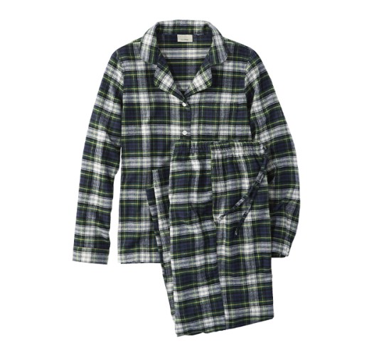 Women's and Men's Scotch Plaid Flannel Pajamas