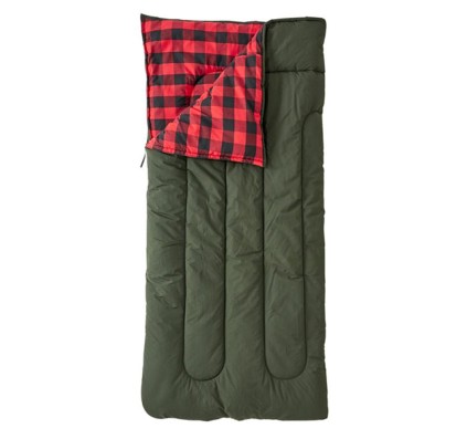 L.L.BEAN FLANNEL LINED CAMP SLEEPING BAG