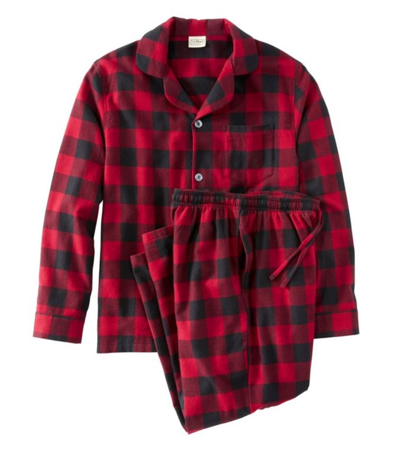 Men’s Scotch Plaid Flannel Pajamas