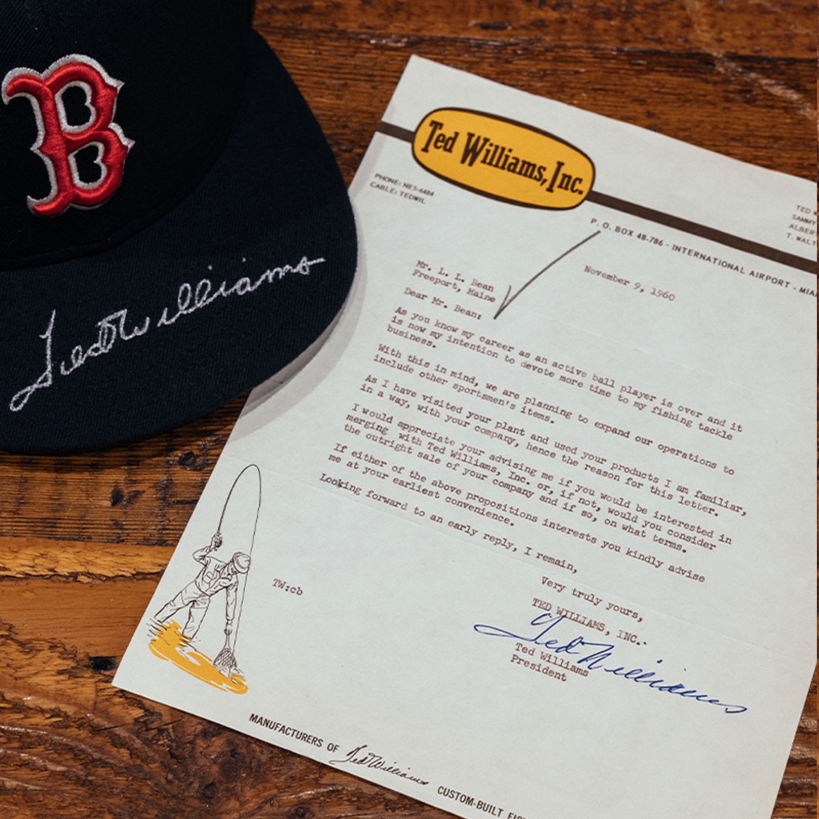 Letter from Ted Williams