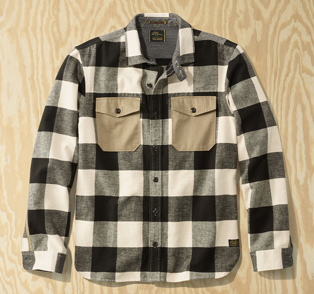 Checkered Shirt Jacket