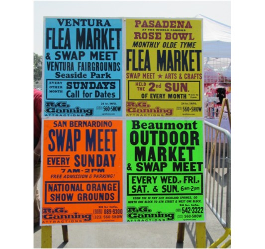 Flea Market Fliers