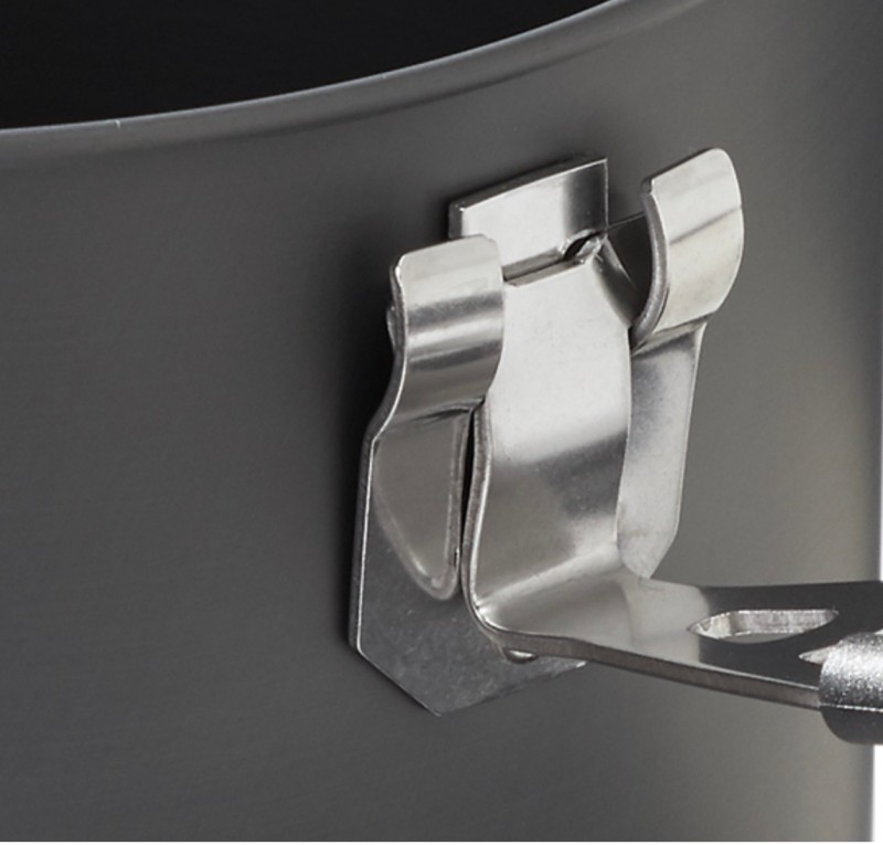 Close-up of MSR handle.