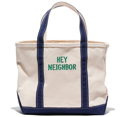 monogrammed boat and tote