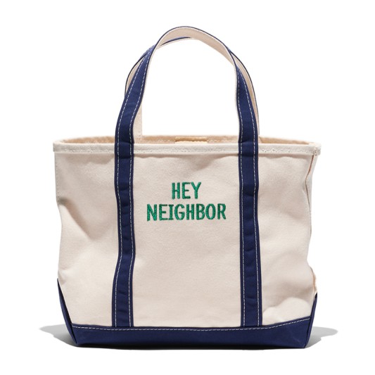 monogrammed boat and tote