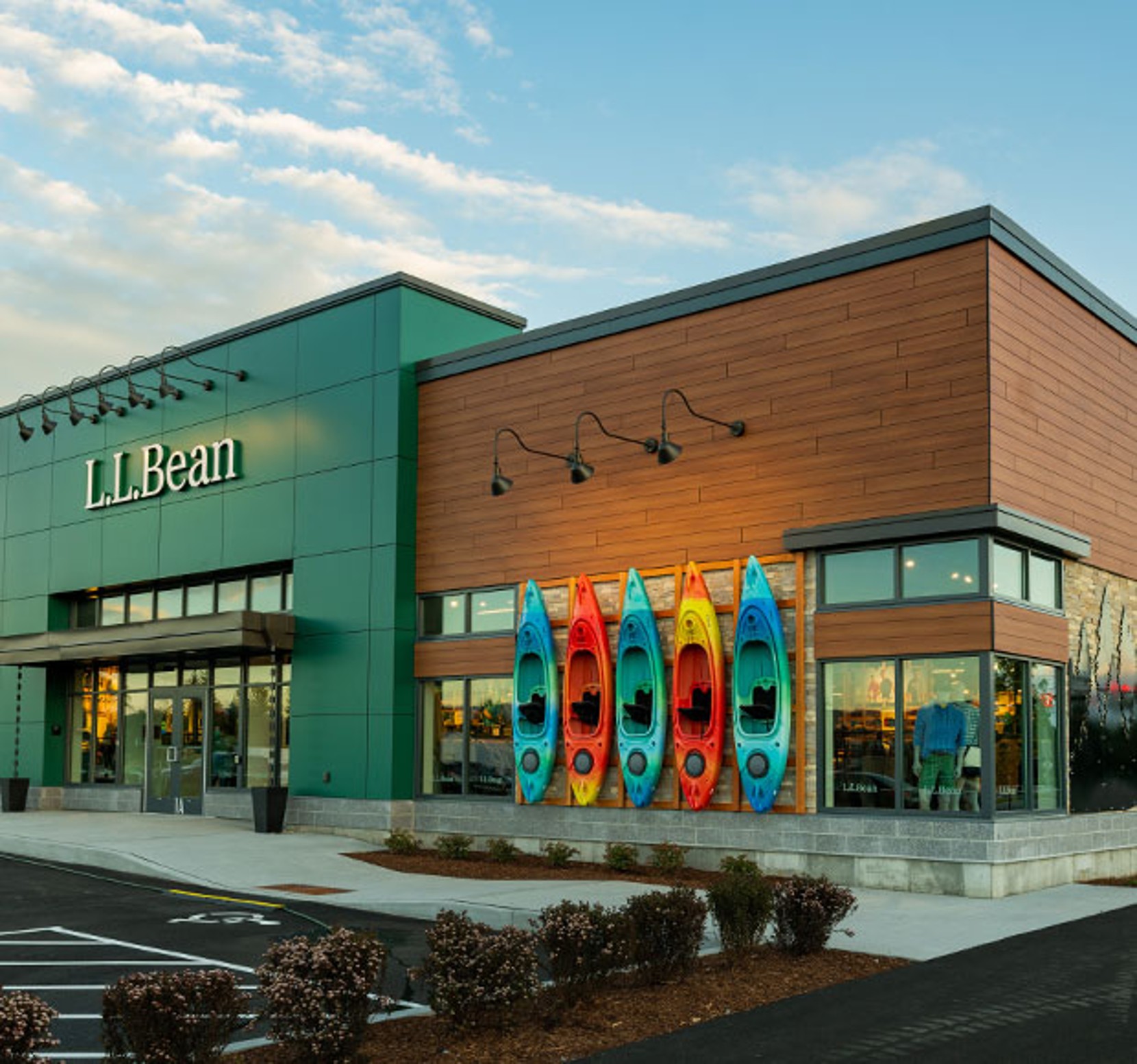 Adventures are in store. L.L.Bean is Now Open